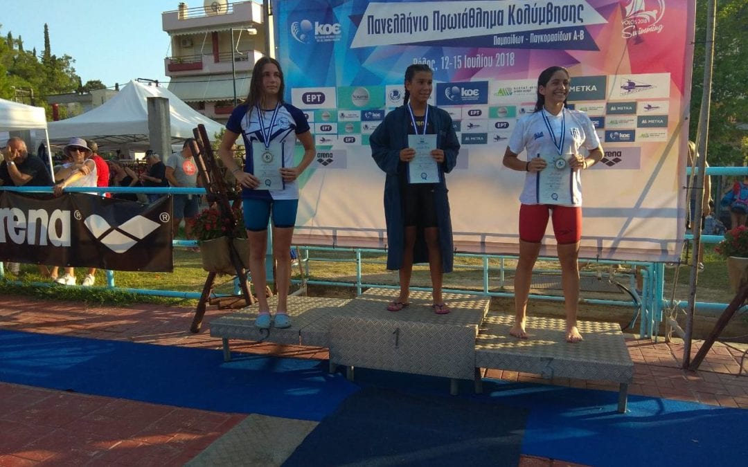 Πανελλήνια Πρωταθλήματα κολύμβησης ΠΠ-ΠΚ Βόλο & Π-Ε-Κ-Ν Θεσσαλονίκη 2018